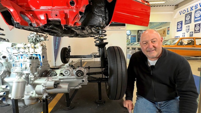 Rudi Roubinek is a big classic car fan himself.