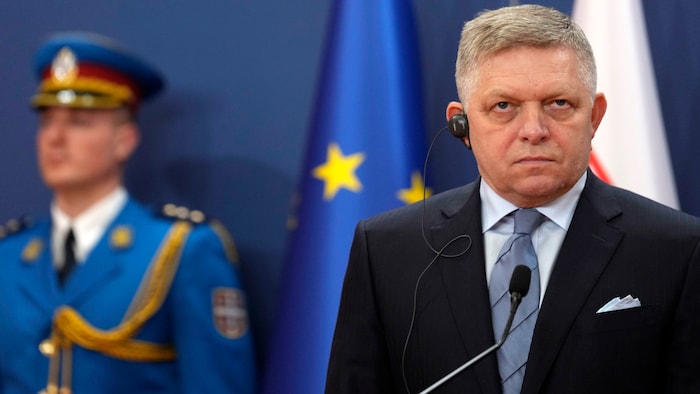 Der slowakische Regierungschef Robert Fico