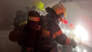 In einer Villacher Küche war Mittwochabend ein Brand ausgebrochen: Beim Schmelzen von Wachs.