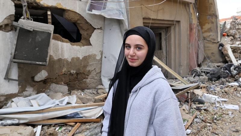 A young Lebanese woman (Bild: AFP)