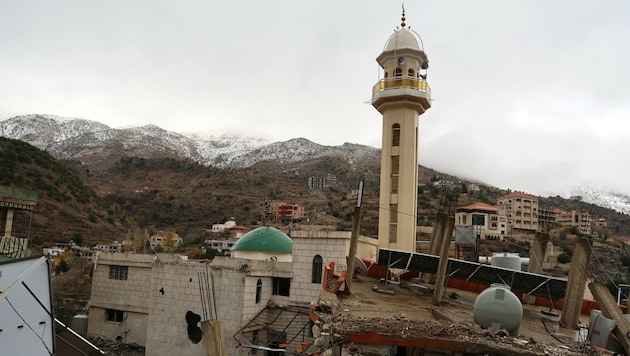 Israeli attack on the south of Lebanon on Wednesday (Bild: AFP)