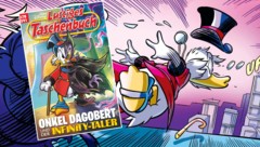 Die Abenteuer von Donald Duck und Co. erscheinen alle vier Wochen im Lustigen Taschenbuch. (Bild: ©2024 Egmont Ehapa Media/Disney)