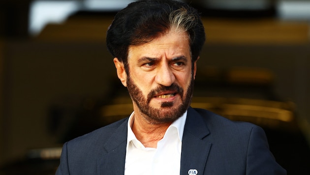 FIA President Mohammed Ben Sulayem (Bild: APA/Getty Images via AFP/GETTY IMAGES/Mark Thompson)