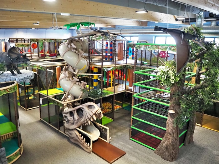 In addition to the large outdoor area, there is a 1000 square meter indoor play hall - for ...