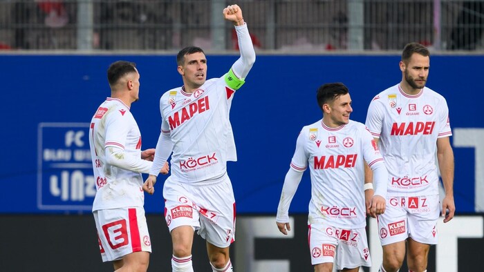 GAK and captain Marco Perchtold recently celebrated eight points from four games.