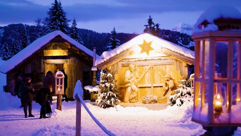 Adventweg am Katschberg (Bild: ORF)