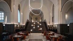 Die Kapuzinerkirche wurde zum Café für Mitarbeiter. (Bild: Markus Wenzel)