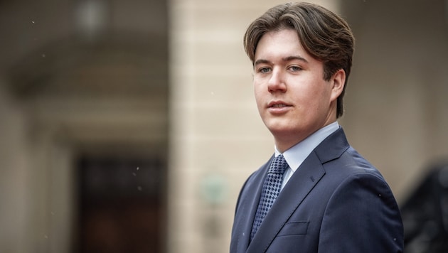 Crown Prince Christian returns to Denmark after his stay in Africa. In the new year, King Frederik's son starts his military service. (Bild: APA/AFP/Ritzau Scanpix/Thomas Traasdahl)