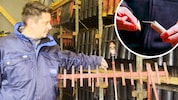 Thomas Köchl legt großen Wert auf Sicherheit, verwendet zum Abschuss von Raketen stets geeignete ...