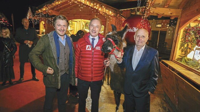 Die Zügel fest in der Hand: „Krone“- Geschäftsführer Gerhard Valeskini mit dem langjährigen ...