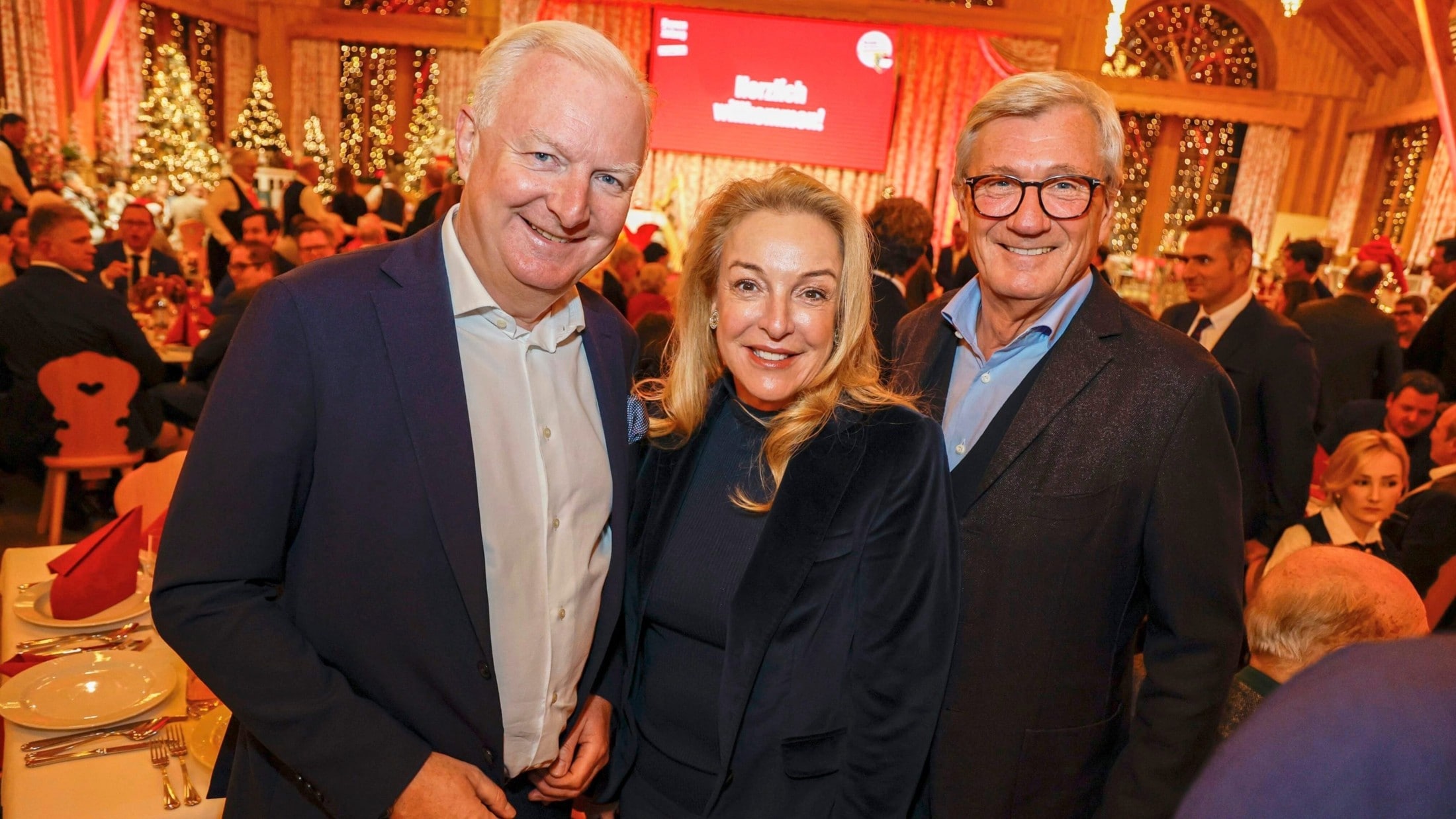 Salzburgs Vize Florian Kreibich (ÖVP), Festspiel-Präsidentin Kristina Hammer und Ex-Stadtchef ...