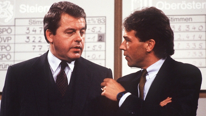 1986: Der Beginn der Kanzlerschaft von Franz Vranitzky 8SPÖ) fiel zusammen mit jenem des blauen ...