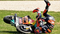 Aus der Erfolgsspur zum Sturzpiloten: Die KTM AG stellte den Insolvenzantrag. (Bild: AFP)