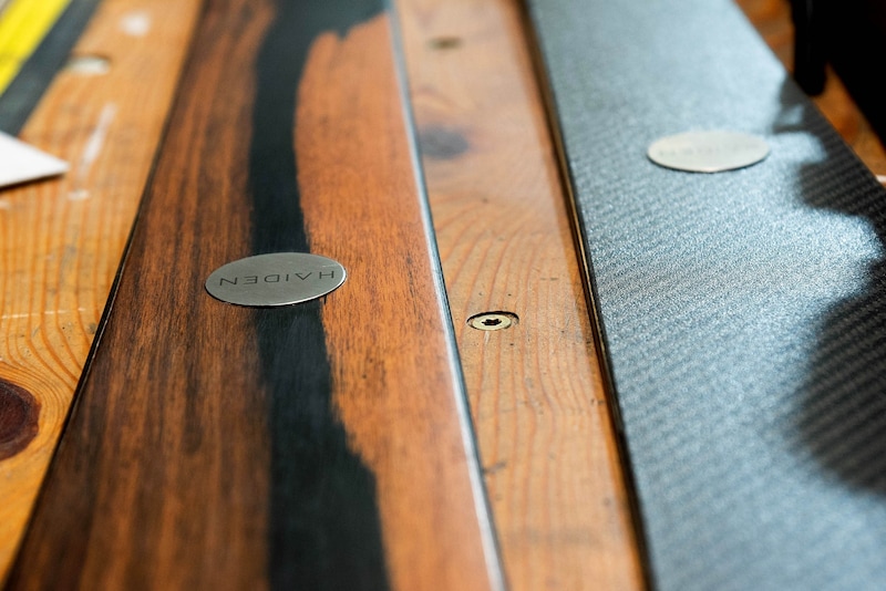 The "Haiden" logo stands for precise craftsmanship from the region. (Bild: Doris_SEEBACHER)