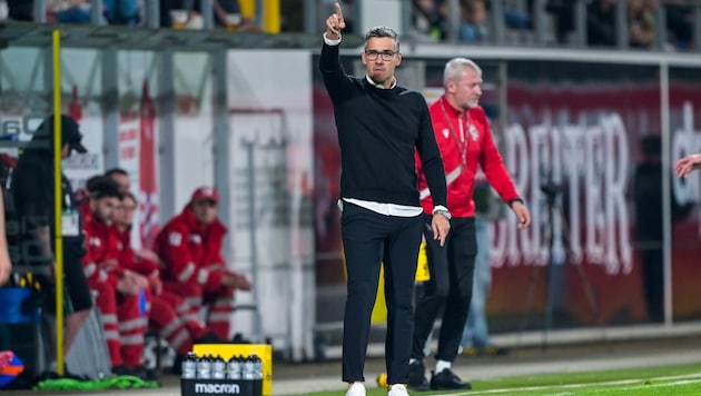 Bregenz sporting director Predrag Zivanovic sets the direction. (Bild: GEPA pictures)