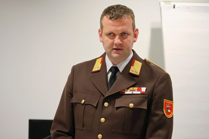 Der neue Feuerwehrchef im Tennengau heißt Christoph Pongratz.