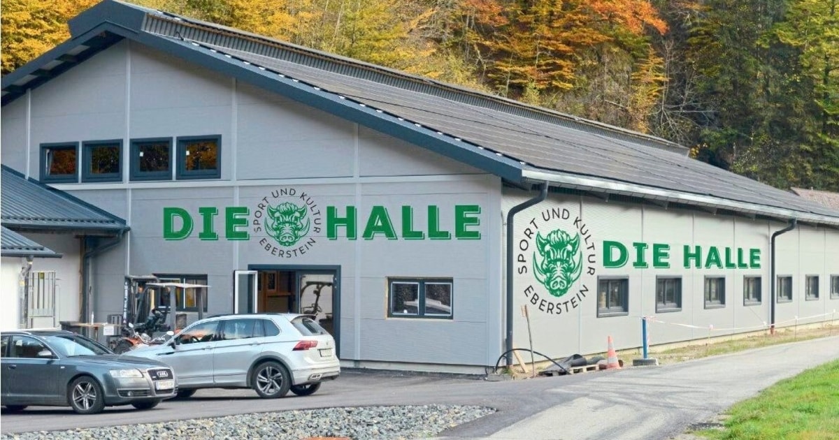 Offizielle Eröffnung „Die Halle“ ist fertig Strom liefert die Sonne