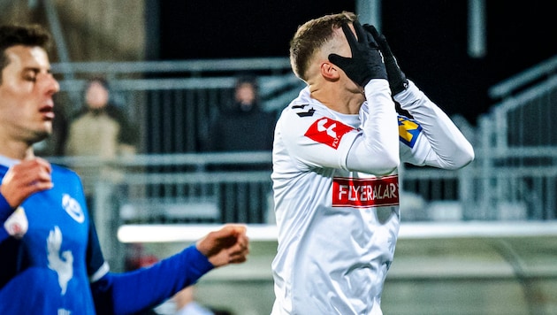 Admira missed out on a scheduled win against Horn. (Bild: GEPA)