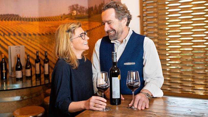Ein Weingut ist der Traum von Romana und Helmut Candussi