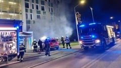 Großeinsatz bei der BH Weiz (Bild: Stadtfeuerwehr Weiz)