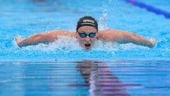 Schwimmerin Iris Julia Berger (vom USC Graz) bereitet sich bei den Kurzbahn-Staatsmeisterschaften in Graz auf die kommende WM in Budapest vor. (Bild: GEPA)