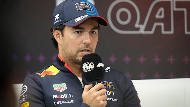 Sergio Perez bestritt heuer seine letzte Saison als Red-Bull-Pilot. (Bild: Copyright 2024 The Associated Press. All rights reserved)