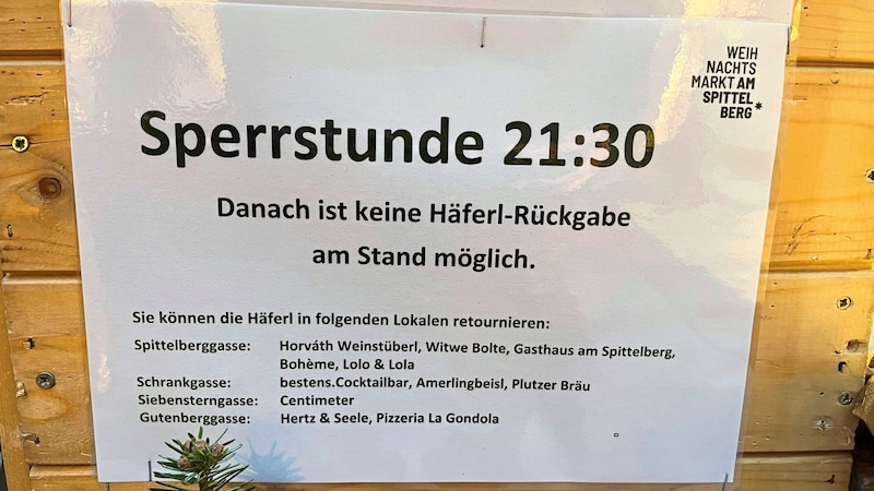 Die Sperrstunde um 21.30 Uhr muss penibel eingehalten werden. (Bild: Christoph Engelmaier)