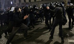 Georgiens Polizei meldete über 100 Festnahmen nach Protesten.