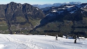 Wiedersbergerhorn in Alpbach: Top-Piste trotz wenig Naturschnee.