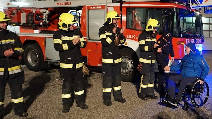 Die Freude über das Wiedersehen war auf beiden Seiten groß.