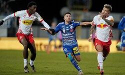 Auch beim TSV Hartberg hat es für Red Bull Salzburg keinen Sieg gegeben ...