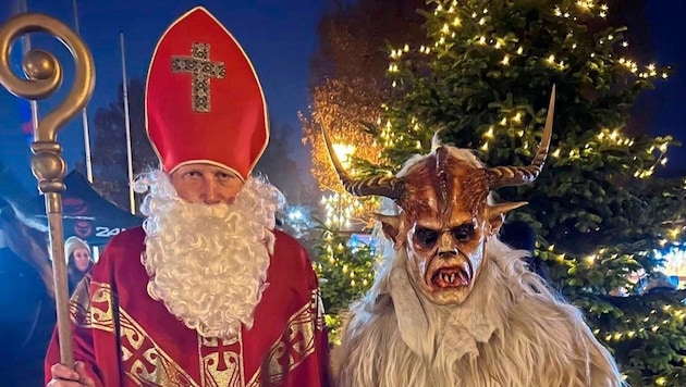 Seit 2012 schlüpft Schattendorfs SPÖ-Bürgermeister Thomas Hoffmann in die Nikolaus-Rolle. Anfangs hat er bis zu 80 Familien am Festtag besucht.  (Bild: Privat)