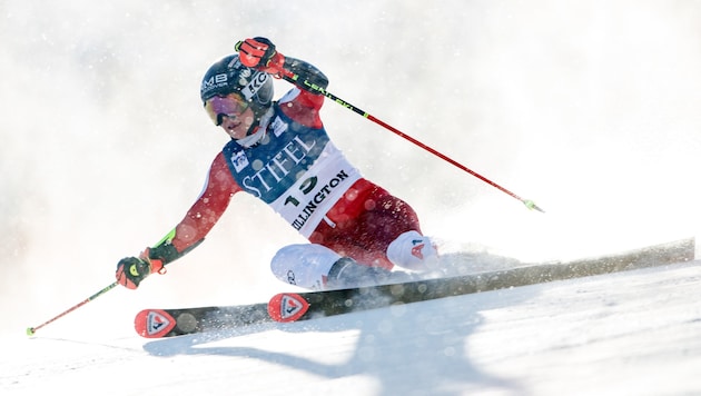 Julia Scheib was eliminated in Killington. (Bild: GEPA pictures)