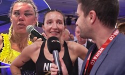Michaela Kotaskova vermöbelte Mikaela Lauren (li.).