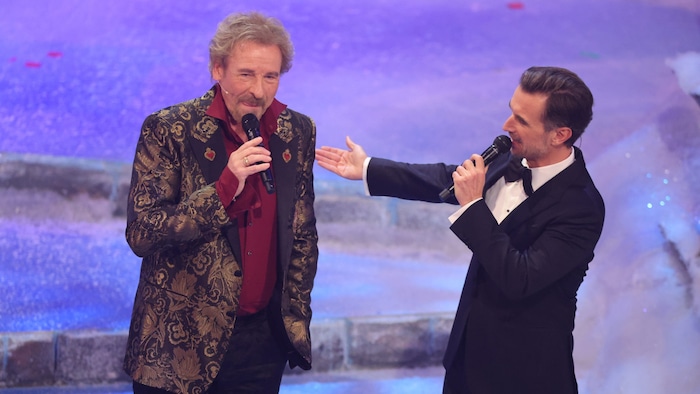 Gottschalk in conversation with Silbereisen