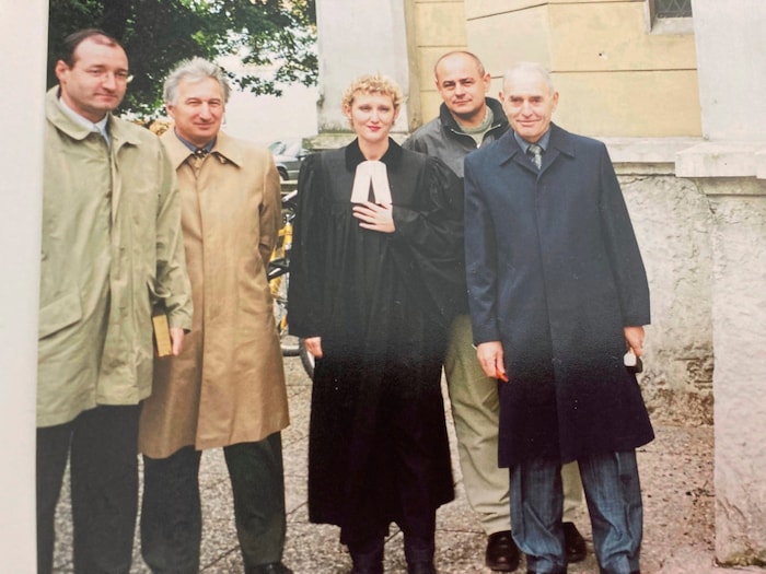 Ingrid Tschank in her spiritual beginnings.