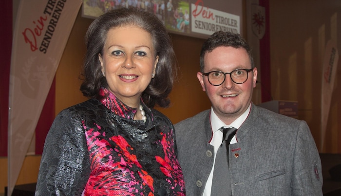 Obfrau Patrizia Zoller-Frischauf und Geschäftsführer Christoph Schultes