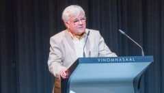 Dr. Peter Mück präsentierte jüngst in Rankweil ein Buch über seine Zeit als Strafrichter.  (Bild: David Huber)