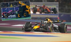 Max Verstappen hat ein chaotisches Rennen in Katar gewonnen.