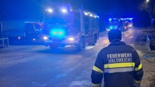 250 Einsatzkräfte waren im Einsatz. (Bild: BFK WT / St. Mayer)