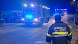 250 Einsatzkräfte waren im Einsatz. (Bild: BFK WT / St. Mayer)