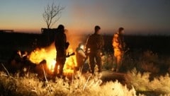 Anti-government fighters capture the airport of the northern Syrian city of Menagh on December 1, 2024. (Bild: APA/AFP/Rami al SAYED)