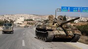 Türkische Fahnen auf der Zitadelle von Aleppo: Eine Koalition aus Kräften gegen Präsident Assad ...