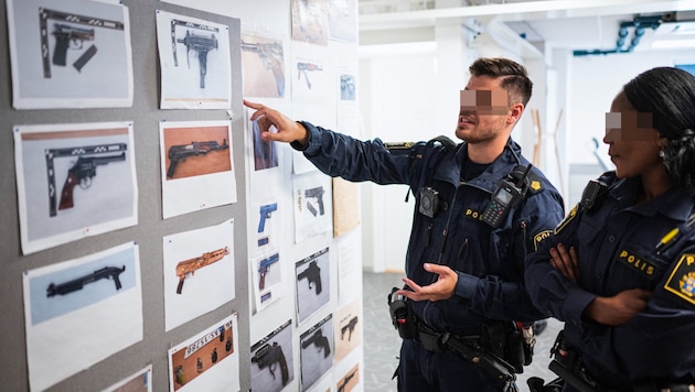 In recent years, Sweden has struggled to curb the increasing number of shootings, drug-related crime and bomb attacks by gangs across the country. (Bild: AFP)