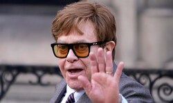 Der britische Popstar Elton John