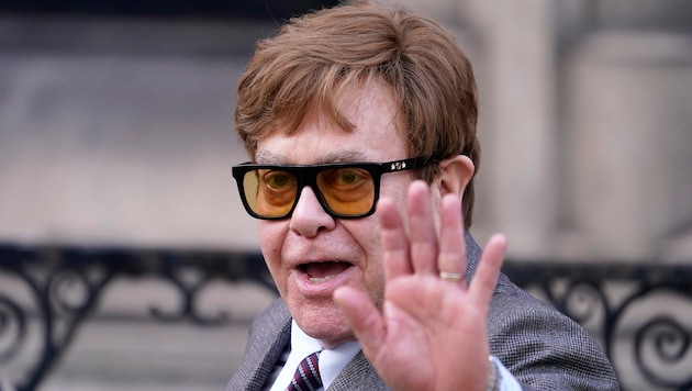 Elton John (Bild: AP ( via APA) Austria Presse Agentur/Alberto Pezzali)