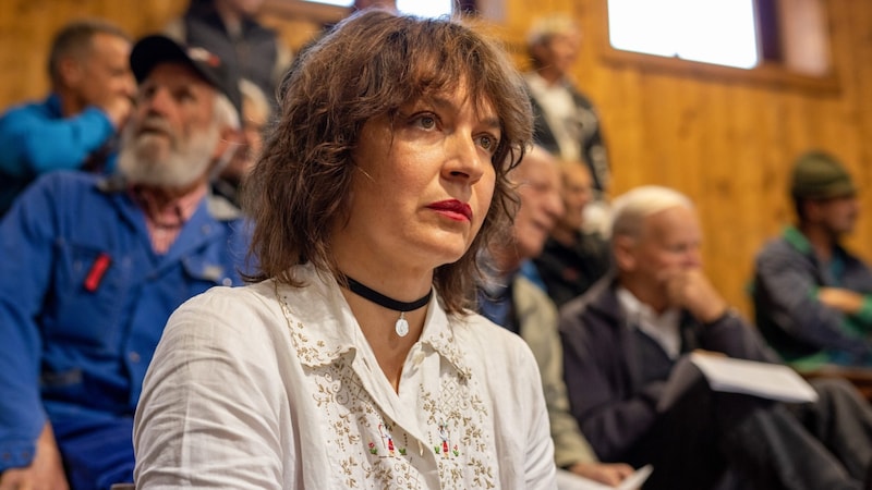 Maria Oberhofer in der Rolle der Barbara Romaner. (Bild: ORF)