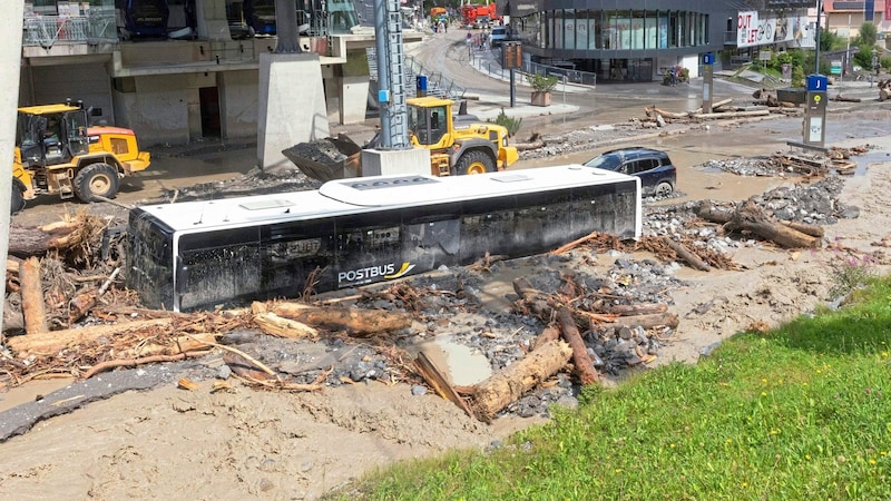 The severe weather in St. Anton in the summer is still in the bones of the population. Money is coming from the federal government to ensure that the emergency services are even better equipped. The state is responsible for the distribution. (Bild: Christian Forcher/Fotoworxx)