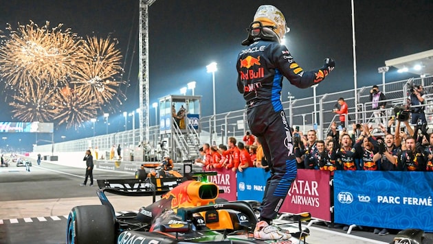 Max Verstappen – Weltmeister und „Geldhamster“ (Bild: AFP/AFP or licensors)