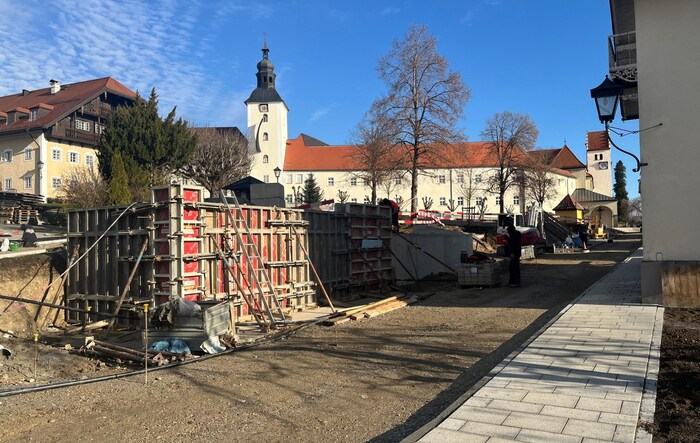 Diese Woche folgt die Asphaltierung.
